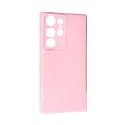 Чохол Silicon Shiny Case Samsung S24 Ultra/S928 Glitter Pink