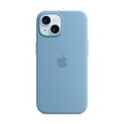 Чехол Apple iPhone 15 Silicone Case with MagSafe Winter Blue (MT0Y3)