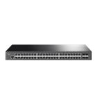 JetStream 48-портовий гігабітний L2 керований комутатор з 4 10GE SFP слотами, TL-SG3452X