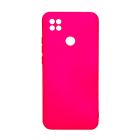 Чехол Original Soft Touch Case for Xiaomi Redmi 9c/10a Hot Pink with Camera Lens