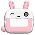 Дитячий фотоапарат з моментальним Ч/Б друком KX-09AP (Rabbit) Pink