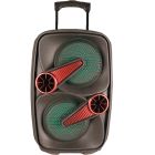 Портативная колонка Hi-Fi CH-8805 Black/Red + микрофон