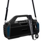 Портативная Bluetooth колонка New Rixing NR6011M + микрофон Black/Blue