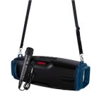 Портативная Bluetooth колонка New Rixing NR6012M + микрофон Black/Blue