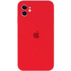Чохол Soft Touch для Apple iPhone 11 Camellia with Camera Lens Protection Square