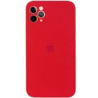 Чохол Soft Touch для Apple iPhone 11 Pro Max Red with Camera Lens Protection Square