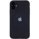 Чохол Soft Touch для Apple iPhone 12 Mini Black with Camera Lens Protection