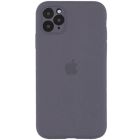 Чехол Soft Touch для Apple iPhone 12 Pro Max Gray with Camera Lens Protection