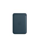 Чохол для пластикових карт Apple iPhone Leather Wallet with MagSafe Baltic Blue