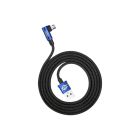 Кабель Baseus MVP Elbow Cable USB Micro 1.5A 2m Dark Blue