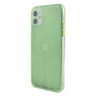 Чехол накладка Colorful Matte Case для iPhone 11 Green