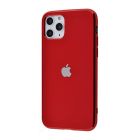 Чехол накладка Glass TPU Case для iPhone 11 Pro Red