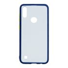 Чехол накладка Goospery Case для Samsung A10s-2019/A107 Clear/Blue/Yellow