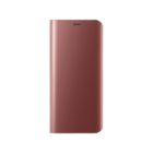 Чехол книжка Kira Slim Shell для Samsung S10 Lite/G770 Rose Gold Clear View Standing Cover