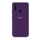 Чехол Original Soft Touch Case for Oppo A31 Purple