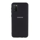 Чехол Original Soft Touch Case for Samsung A02s-2021/A025 Black