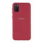 Чохол Original Soft Touch Case for Samsung A02s-2021/A025 Marsala