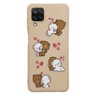Чехол Original Soft Touch Case for Samsung A12-2021/A125/M12-2021 Pink Sand Bears
