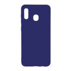 Чехол Original Soft Touch Case for Samsung A20s-2019/A207 Dark Blue