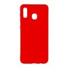 Чехол Original Soft Touch Case for Samsung A20-2019/A205/A30-2019/A305 Red