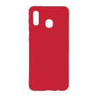 Чехол Original Soft Touch Case for Samsung A20-2019/A205/A30-2019/A305 Rose Red