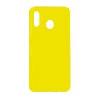 Чехол Original Soft Touch Case for Samsung A20-2019/A205/A30-2019/A305 Yellow
