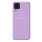 Чехол Original Soft Touch Case for Samsung A22-2021/M22-2021 Lilac