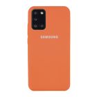 Чехол Original Soft Touch Case for Samsung A31-2020/A315 Apricot