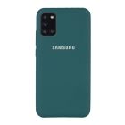 Чехол Original Soft Touch Case for Samsung A31-2020/A315 Pine Green