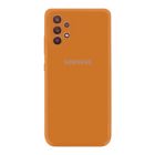 Чехол Original Soft Touch Case for Samsung A32-2021/A325 Orange with Camera Lens