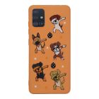 Чохол Original Soft Touch Case for Samsung A51-2020/A515 Orange Dogs