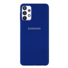 Чехол Original Soft Touch Case for Samsung A72-2021/A725 Navy Blue