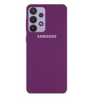 Чехол Original Soft Touch Case for Samsung A72-2021/A725 Grape