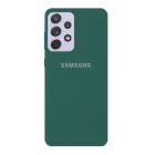 Чехол Original Soft Touch Case for Samsung A72-2021/A725 Pine Green