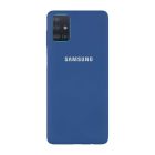 Чехол Original Soft Touch Case for Samsung M51-2020/M515 Navy Blue