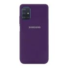 Чехол Original Soft Touch Case for Samsung M51-2020/M515 Purple
