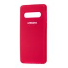 Чехол Original Soft Touch Case for Samsung S10 Plus/G975 Red