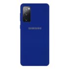 Чехол Original Soft Touch Case for Samsung S20 FE/G780 Navy Blue