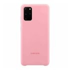 Чохол накладка Samsung G985 Galaxy S20 Plus Silicone Cover Pink (EF-PG985TPEG)