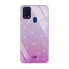 Чехол Swarovski Case для Samsung A21s-2020/A217 Pink/Violet