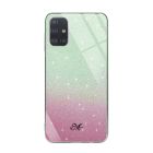Чехол Swarovski Case для Samsung A51-2020/A515 Green/Light Pink