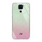 Чохол Swarovski Case для Xiaomi Redmi Note 9/Redmi 10x Green/Light Pink