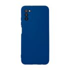 Чехол Original Soft Touch Case for Samsung A03s-2021/A037 Dark Blue with Camera Lens