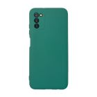 Чехол Original Soft Touch Case for Samsung A03s-2021/A037 Pine Green with Camera Lens