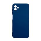 Чохол Original Soft Touch Case for Samsung A04-2022/A045 Dark Blue with Camera Lens