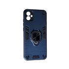 Чехол Armor Antishock Case для Samsung A04e-2022/A042 with Ring Dark Blue with Camera Lens