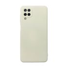 Чохол Original Soft Touch Case for Samsung A12-2021/A125/M12-2021 Antique White with Camera Lens