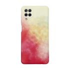 Чехол Silicone Cover Full Brush Stroke для Samsung A12-2021/A125 Red/Yellow