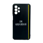 Чохол Wave We are Ukraine Case Samsung A32-2021/A325 Black I`m Ukrainian with Camera Lens