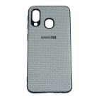 Чехол накладка Carbon для Samsung A40-2019/A405 Grey